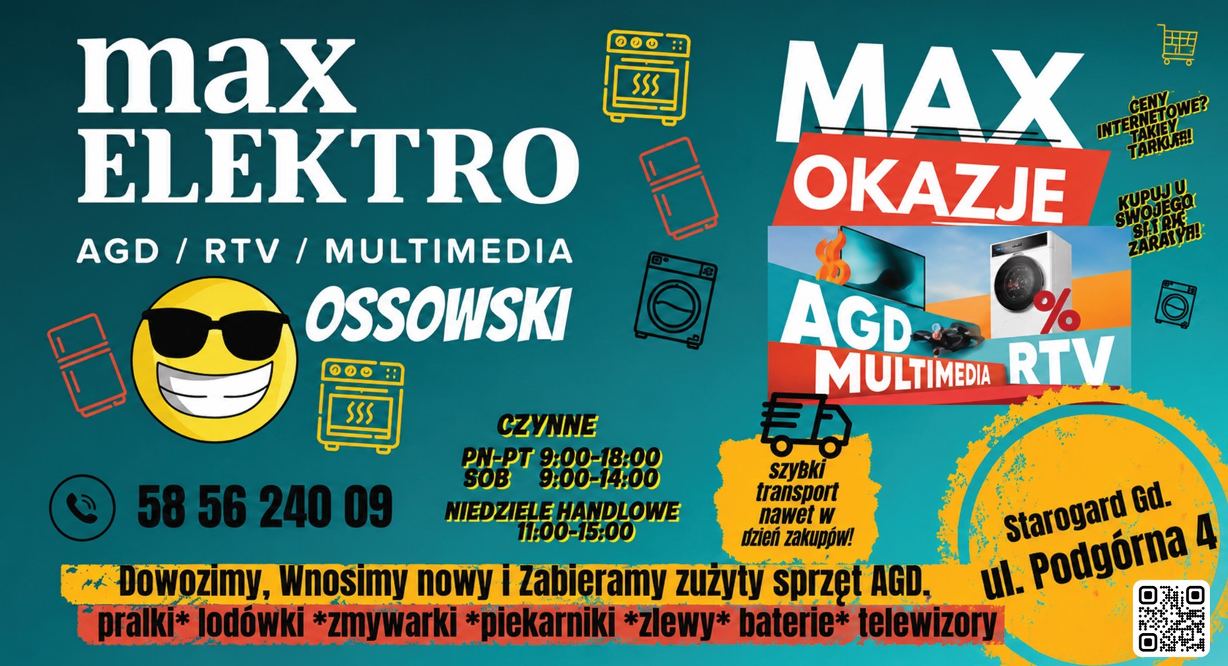 lodówki STAROGARD GDAŃSKI